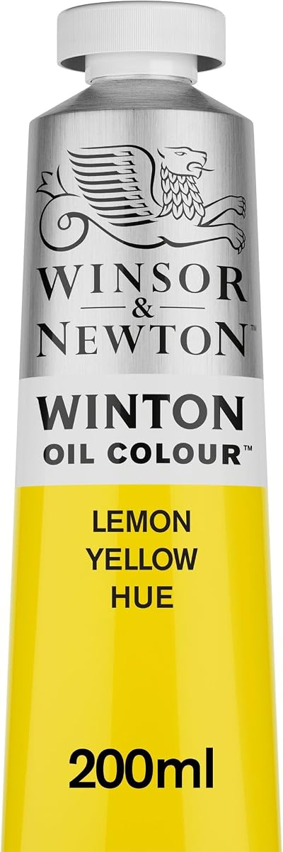 Winsor & Newton Winton Lemon Yellow Hue 200ml Oil Colour