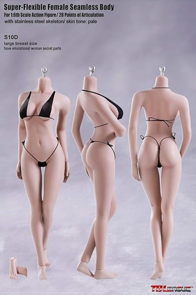 6 scale super flexible seamless women 