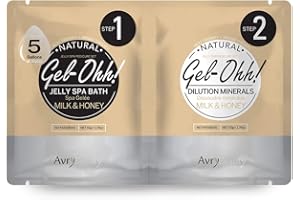 AvryBeauty Gel-Ohh Jelly Spa - Milk & Honey, 1 ct.