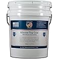 Countryman Coatings 100% Silicone Roof Coating - Restore Your Roof in a Day - Seal Leaks, Cracks, Seams, Penetrations - Adheres to All Surfaces (4.75 Gallon, White)
