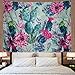 Cactus Tapestry Wall Hanging Cactus Landscape Plant Printed Tapestry Watercolor Flower Tapestry Floral Wall Art for Living Room Bedroom Dorm Decor