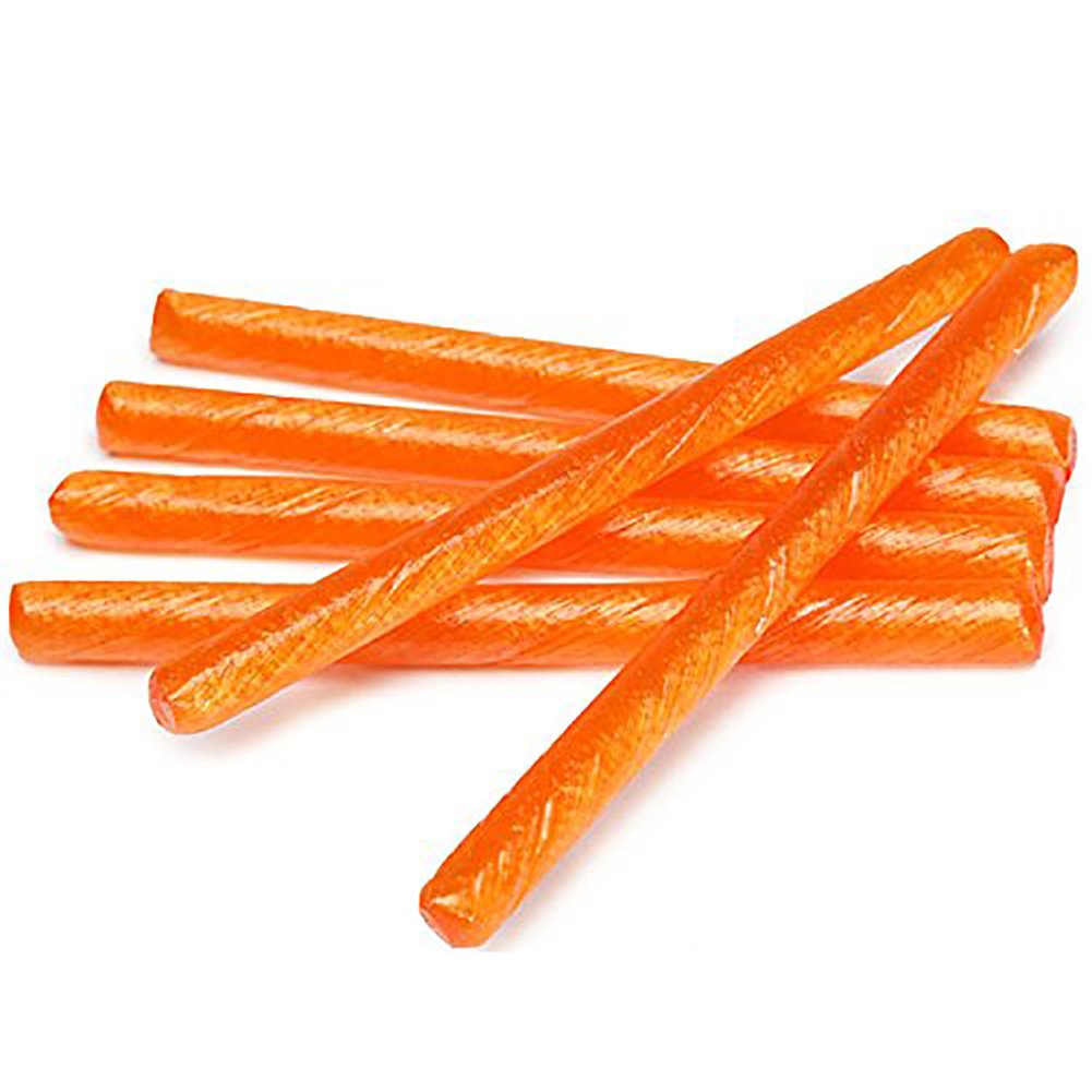 Old Fashioned Hard Candy Sticks Sour Orange 80Piece