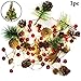 Outgeek Christmas String Light Creative Pinecone Bell Berries Decor Fairy String Light 20 LEDs String Light 6.56ft.