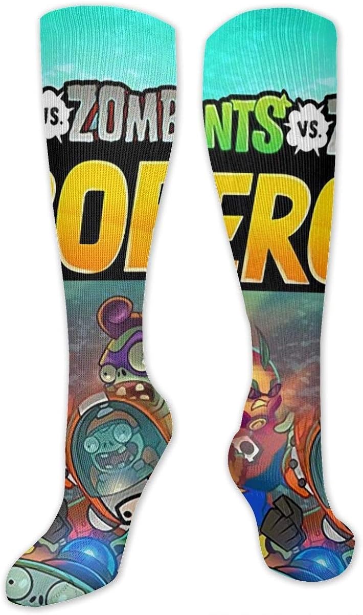 Lsjuee Plants Vs Zombies Heroes Peashooter Calcetines atléticos