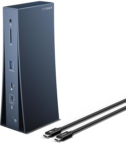 Amazon.com: iVANKY FusionDock Max 1 with DisplayLink Adapter, Dual