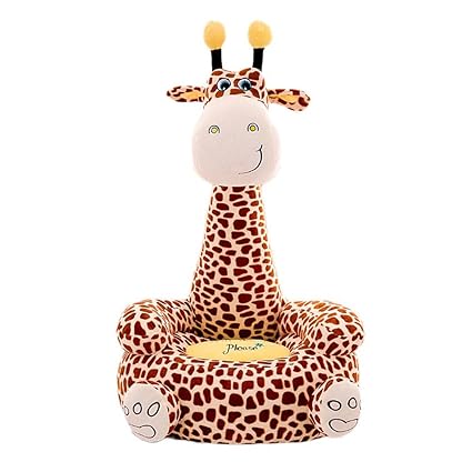 O Toys Baby Chairs Siting Learning Infant Seat Toddlers Plush Stuffed Animal Pillow Cushion Sofa For Kids 2 8 Years Giraffe