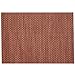Sweet Pea Linens Redwood (Brick & Tan) Wipe Clean Rectangle Placemats - Set of Two