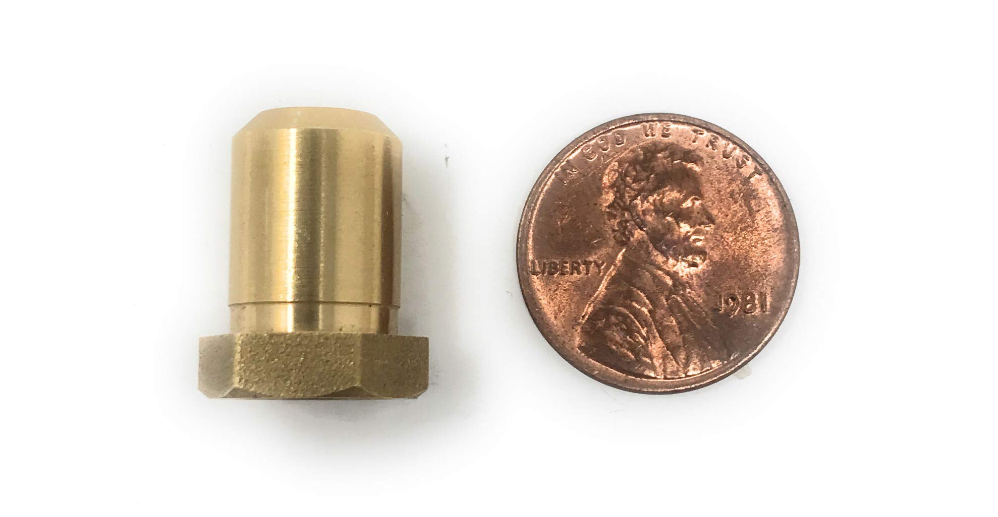 Gas Female Cap ORIFICE 1/8