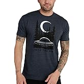 INTO THE AM Graphic Tees for Men S - 4XL Premium Short Sleeve Colorful T-Shirts Trippy Space Designs