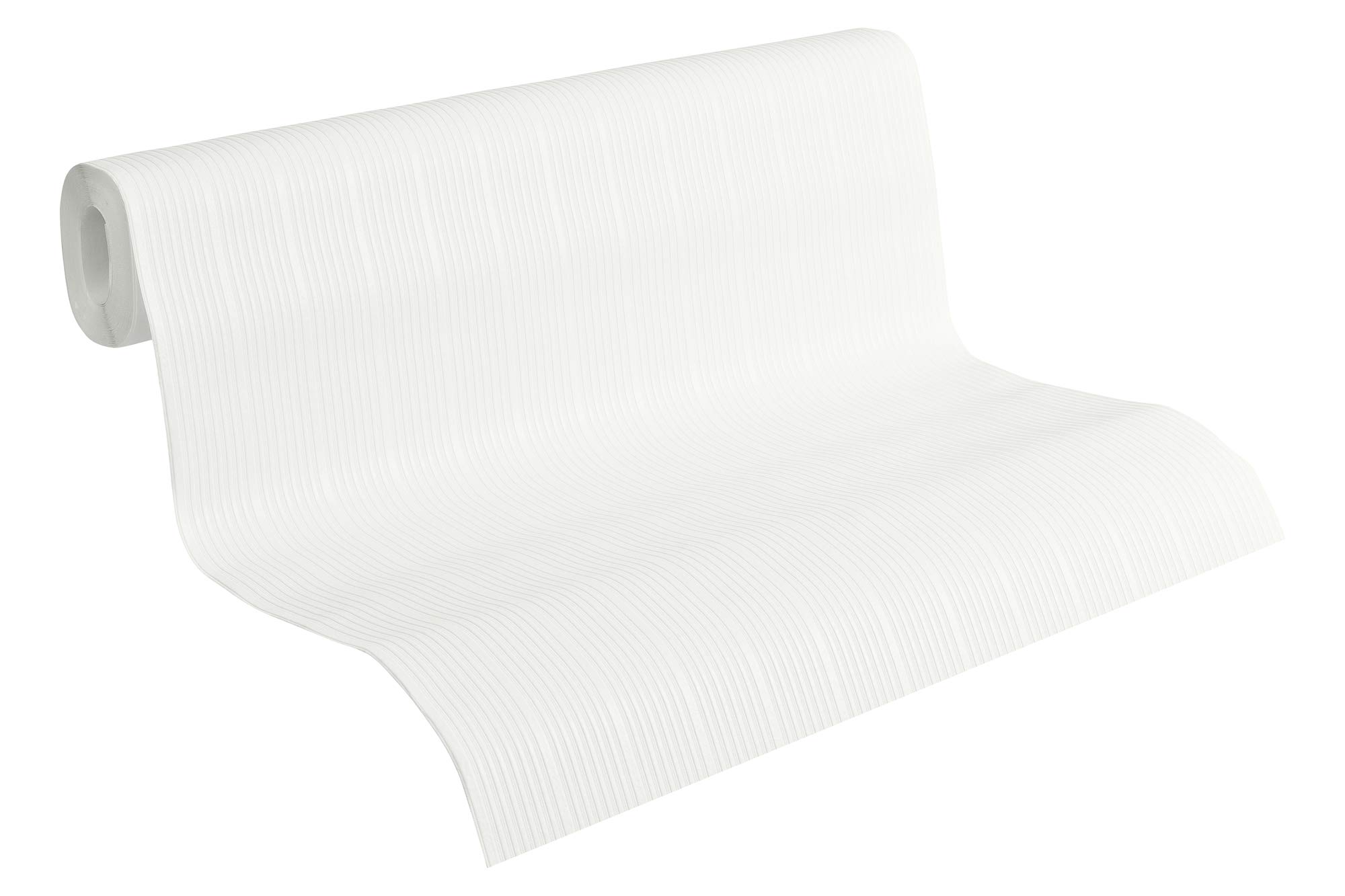 A.S. Création Non-Woven Wallpaper Protect Pro 2, CAN be Painted Over Multiple Times, Crack-Bridging, retains its Shape, 562715 glasfaserfrei White