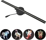 AMONIDA 3D Hologram Fan WiFi Projector 224 LED 2000x224 Custom Arrangement UK view 6