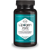 Lipogen PSPA Stress Relief Supplement and Cortisol Manager | Keeps You Calm and Relaxed | Support Immune System | Phosphatidylserine, Phosphatidic Acid: 90 softgels, 30 Days Supply