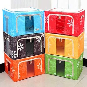 Living Box Wardrobe Organizer Oxford Fabric Storage Boxes For