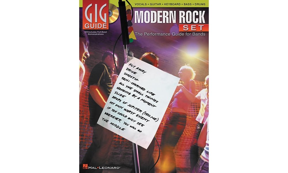 GIG GUIDE MODERN ROCK SET PERFORMANCE GUIDE FOR BANDS BK/CD