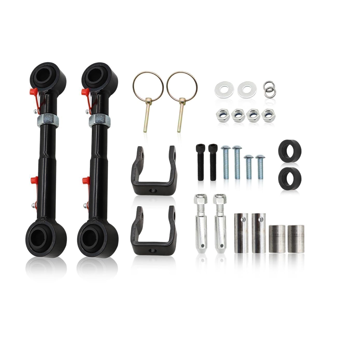 Photo 1 of Yunnergo Front Sway Bar Links Compatible with 2.5''-6'' Wrangler TJ 1998-2006 Cherokee 1998-2006 Wrangler XJ 1984-2001 Lift Quicker Disconnects System