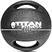 Titan Fitness 14 lb Dual Grip Medicine Ball Rubber Muscle Driver Sport Double