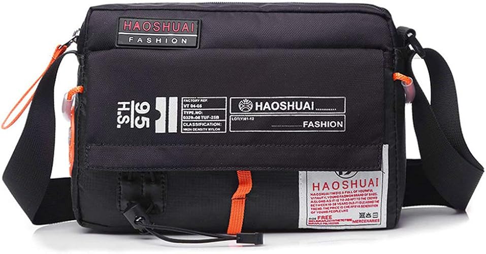 Amazon バッグ カバン ショルダーバッグ メンズ Victorics 大容量 カジュアル 防水 ファッション 機能 便利 ブラック ショルダーバッグ