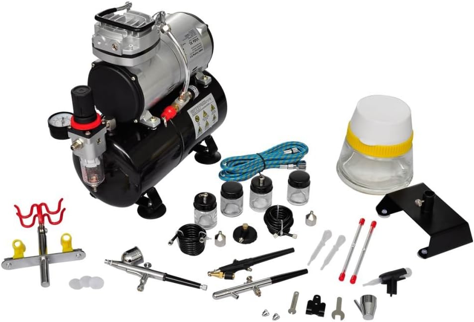 compresor aerógrafo modelismo