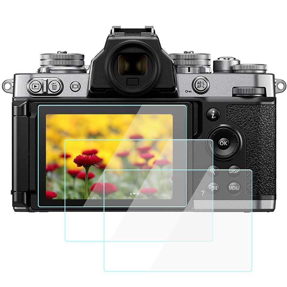 Z 30 Screen Protector Compatible for Nikon Z 30/ Z FC Camera, KOMET Tempered Glass Anti-Scrach Anti-Bubble Anti-Dust [3 Pack]