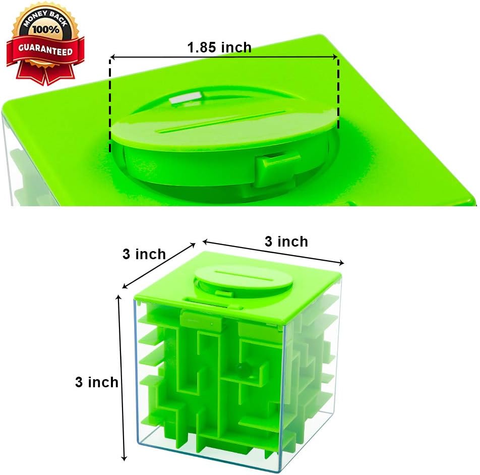 Twister Money Maze Puzzle Box, Creative and Fun Way to Give Small Gift