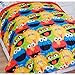 Sesame Street 3pc Full Comforter Pillow Shams Set Elmo Chalk Bedding