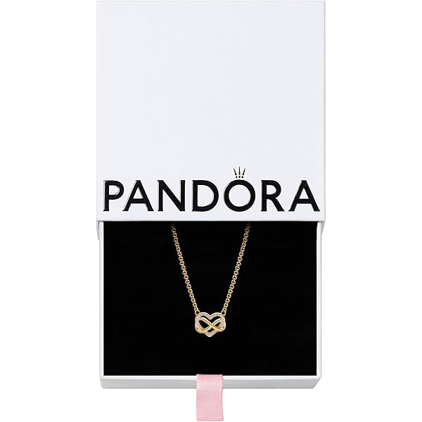 Amazon.com: PANDORA Sparkling Handwritten Love Collier Necklace