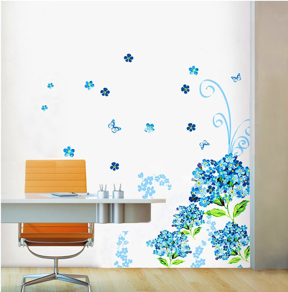 Best wall decals for living room plants