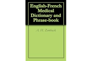English-French Medical Dictionary and Phrase-book
