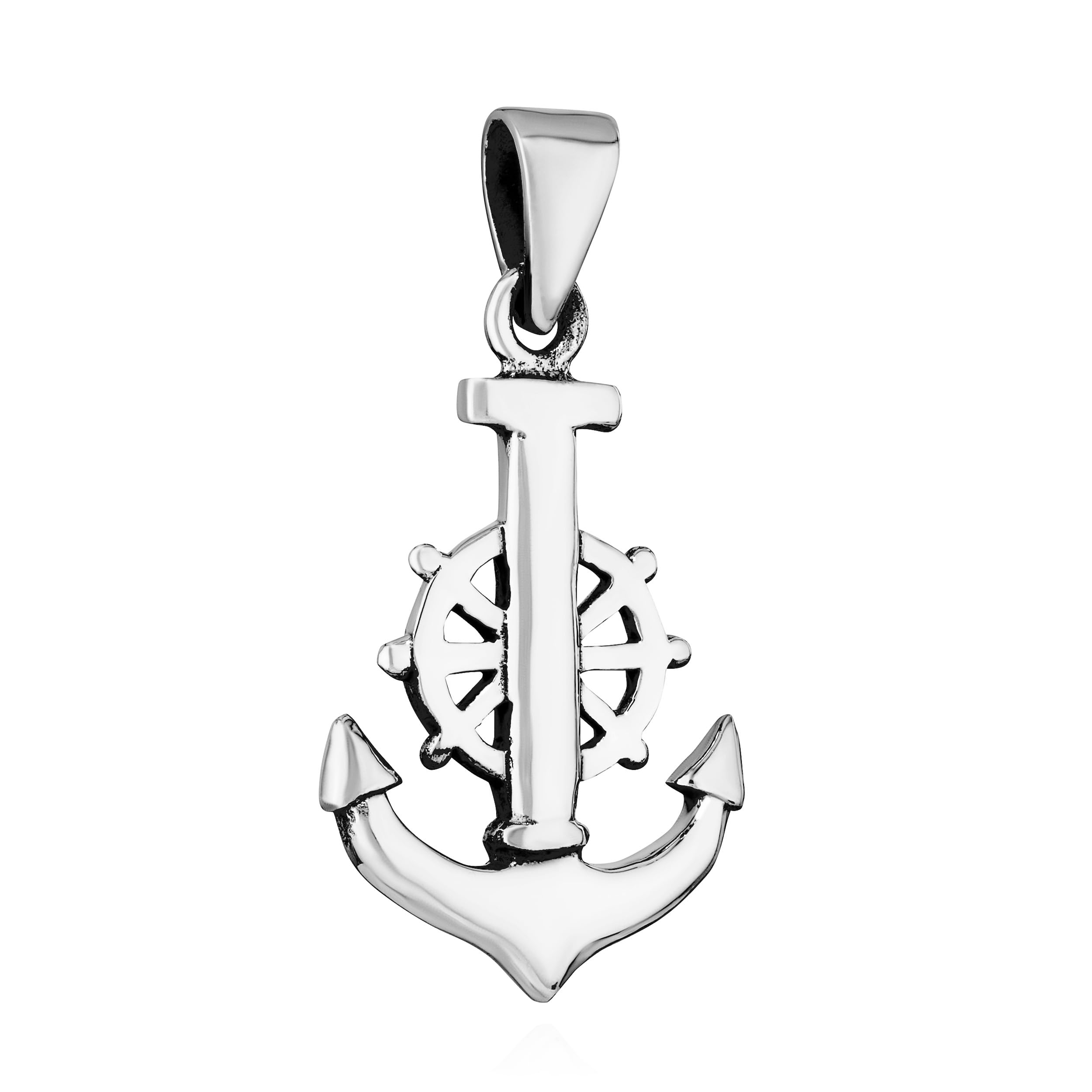 NKlaus Original 925 Sterling Silver Pendant Anchor 7362
