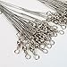 60pcs Lot Silver 8kg/10kg/12kg Saltwater Stianless Line Wire Leader Fishing Tools