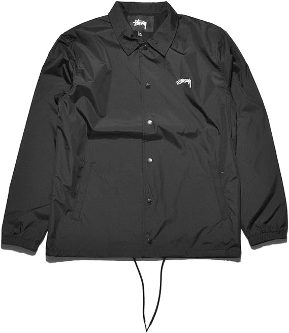 Amazon Co Jp Stussy ステューシー Cruize Coach Jacket クルーズコーチジャケット アウター メンズ Black M 並行輸入品 服 ファッション小物
