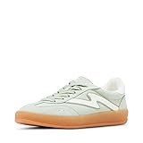 Madden Girl Women's Giia Sneaker, Light Green, 9.5