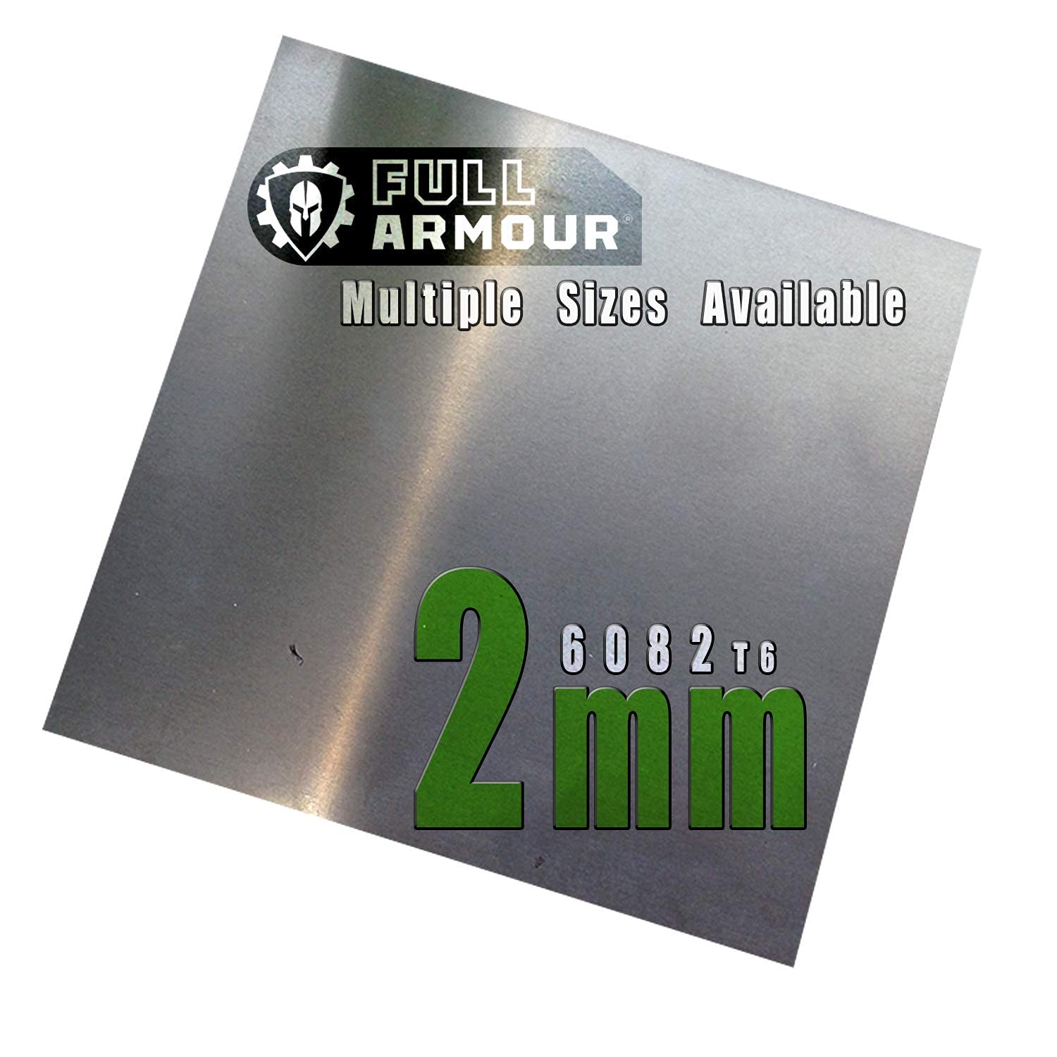 2mm Aluminium Sheet Plate - Grade 6082 T6 (300mm x 300mm) — image 1