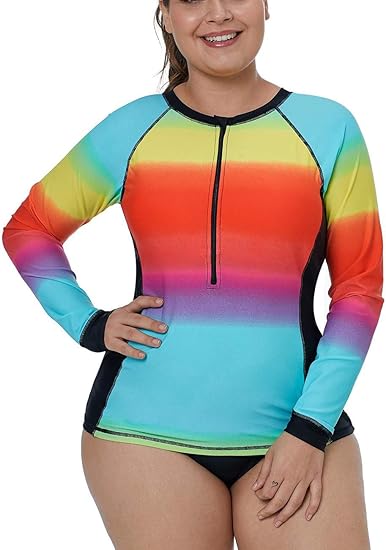 rash guard swim top