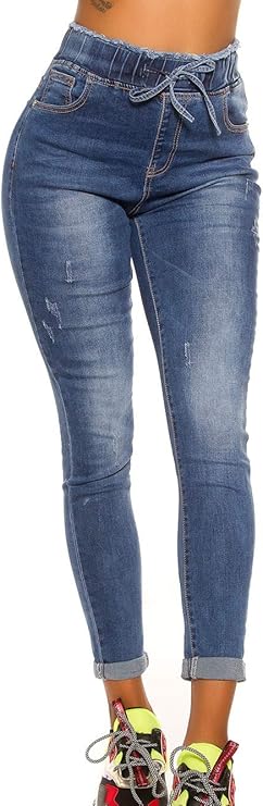 Jeans Uomo Estivi Jeans Uomo Con Elastico In Vita Pantaloni