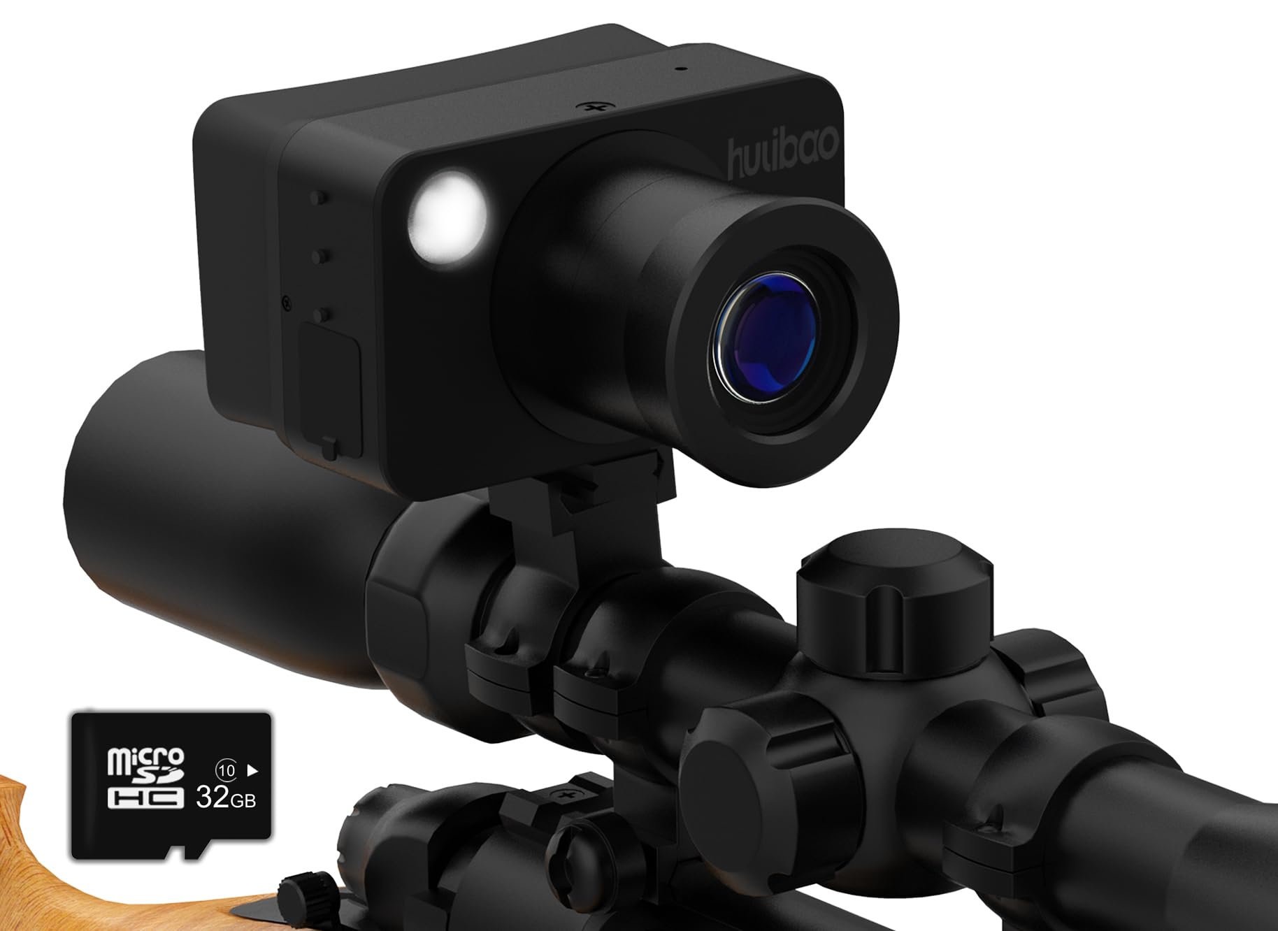 Photo 1 of huilibao Digital Night Vision Monocular, 3 Inch HD Screen, Crosshair Sight, Night Vision Scope Hunting Telescope, Outdoors Completely Dark Usable, 4K Video Recording and Photo Taking