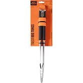 Traeger Grills BAC790 Stainless Steel BBQ Tongs, Grill Accessory | Serrated edges grip food securely; dishwasher-safe construction for easy cleanup after grilling