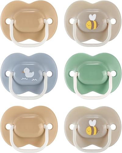 Tommee Tippee Anytime Soothers 18-36m 6 Pack Orthodontic Symmetrical Teat BPA