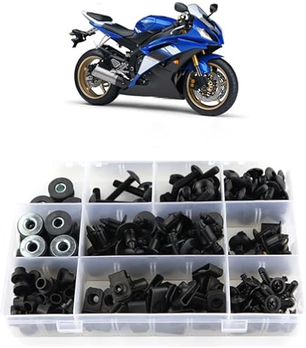 Kit Carene Completo Per Yamaha YZF R6 1998-2002 - In ABS A Iniezione, Include Parabrezza - Foto 7