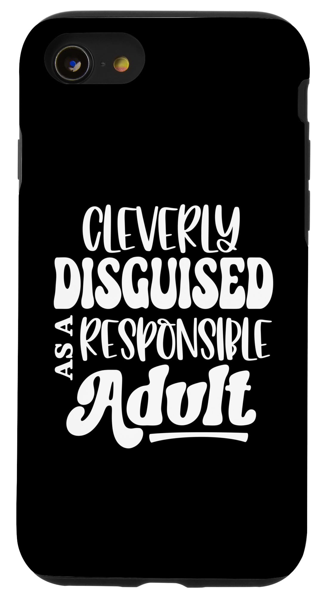 iPhone SE (2020) / 7 / 8 Hates Adulting, Social Anxiety, Hates Mornings Stressed Mom Case