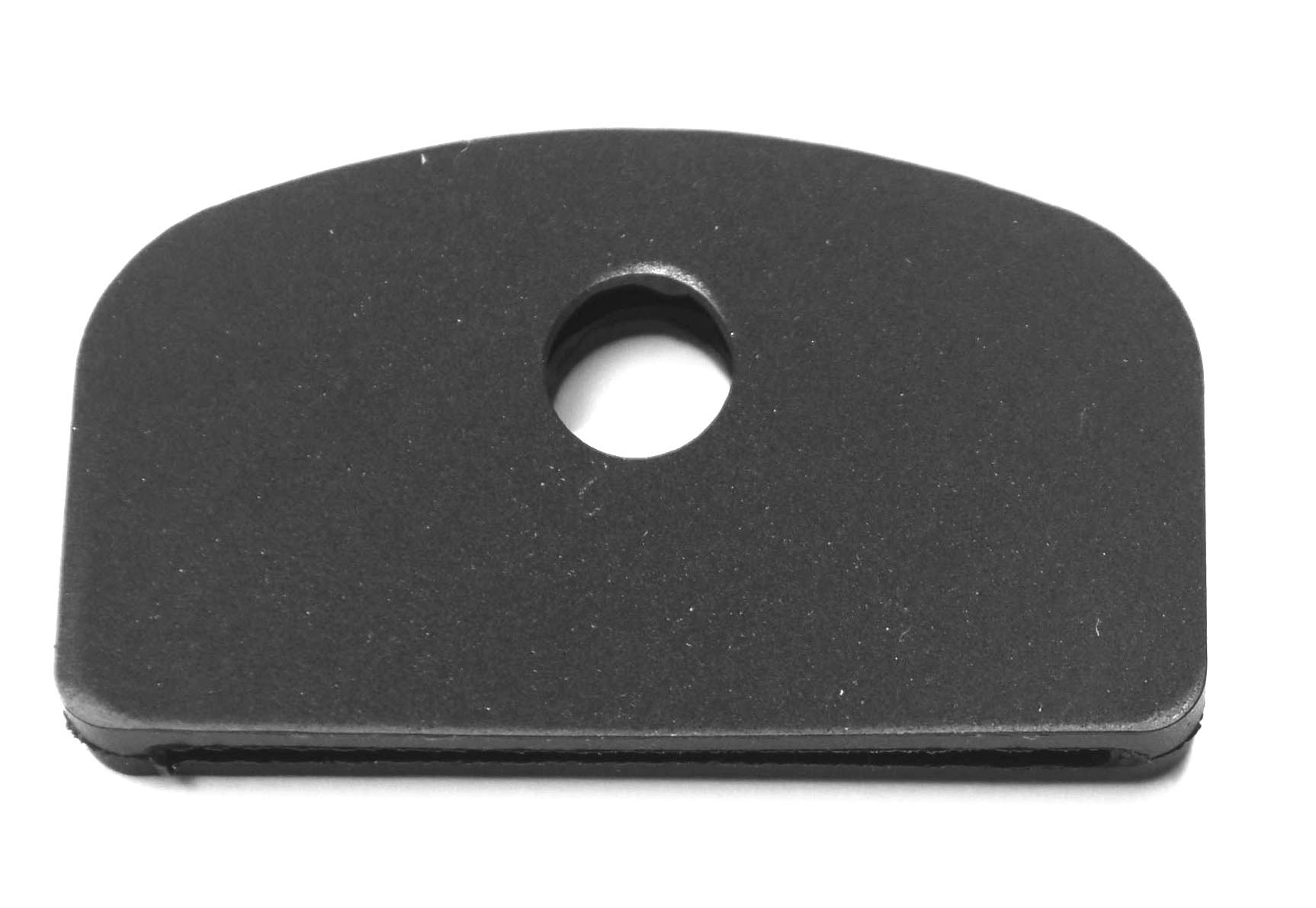 Packet of 5 units of Large Square Headed Identifying Key caps for Yale Keys … (Black Yale5)