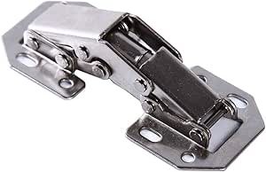 LANWF bisagra oculta para gabinete de 90 grados, bisagras de