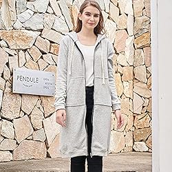 Ablanczoom Hoodies for Women Casual Full Zip Up