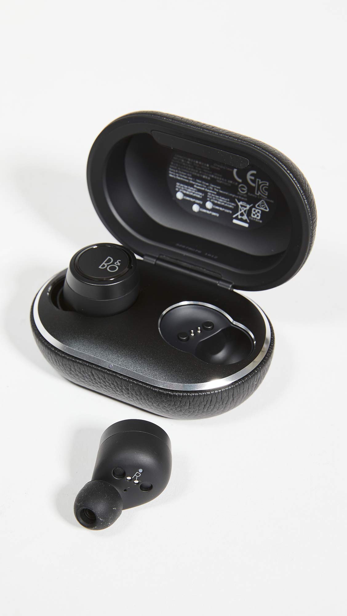 Bang & Olufsen Beoplay E8 3rd Generation True Wireless in-Ear Bluetooth Earphones, with Microphones and Touch Control, Wireless Charging Case, 35-Hour Playtime, Black