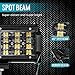 AMBOTHER Light Bar 7 Inch 240w 24,000lm LED Off Road Lights Pods Spot Beam Fog Driving Work Light for Truck ATV ATV SUV Boat Jeep Tractor etc, Quad Row, 2 Year Warranty, 2 Pack