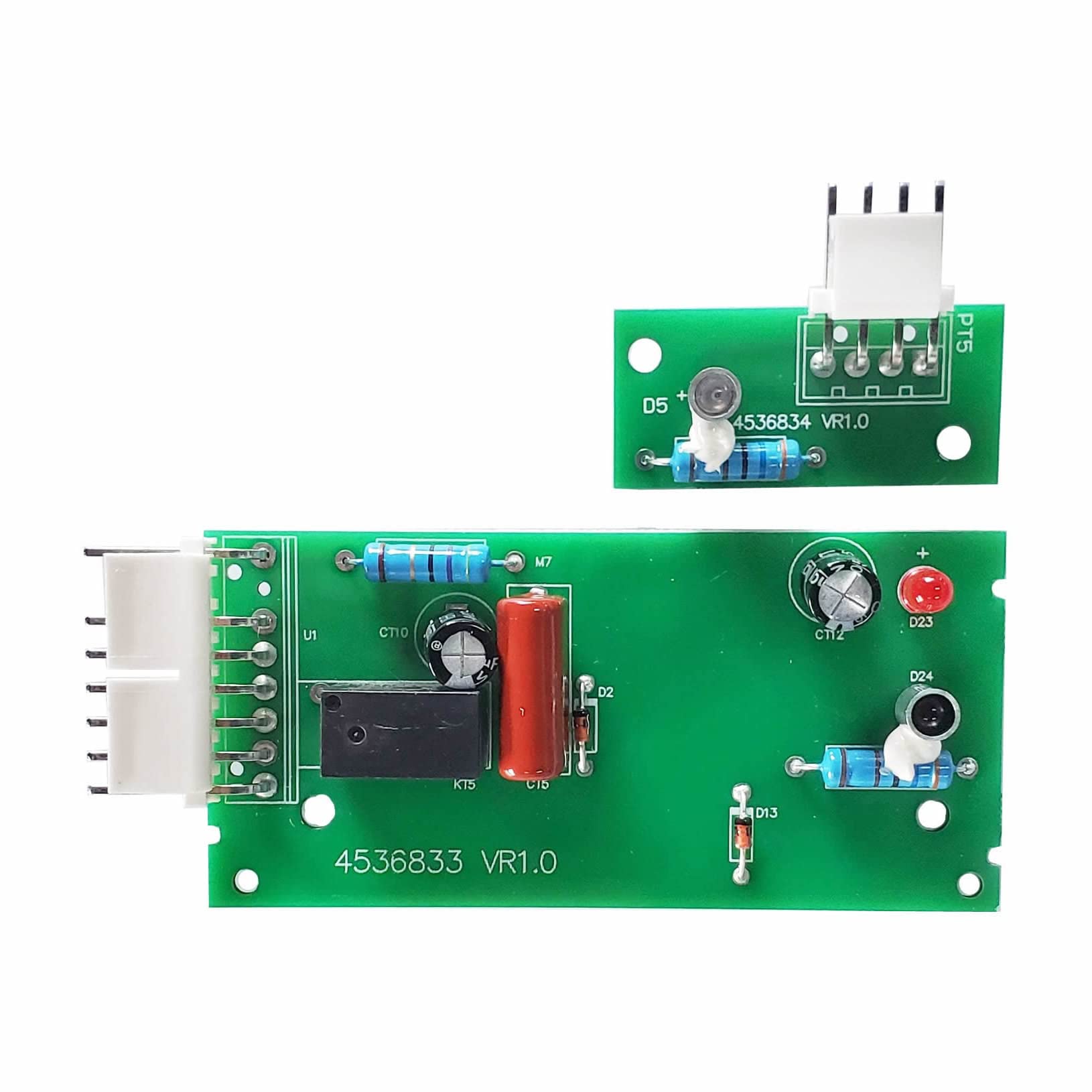 Photo 1 of Generic Refrigerator Ice Maker Sensor Control Board Kit - Replaces 2198585 2198586 2220398 2220402 2255114 4388635 - DIY Installation - Ice Maker Part
