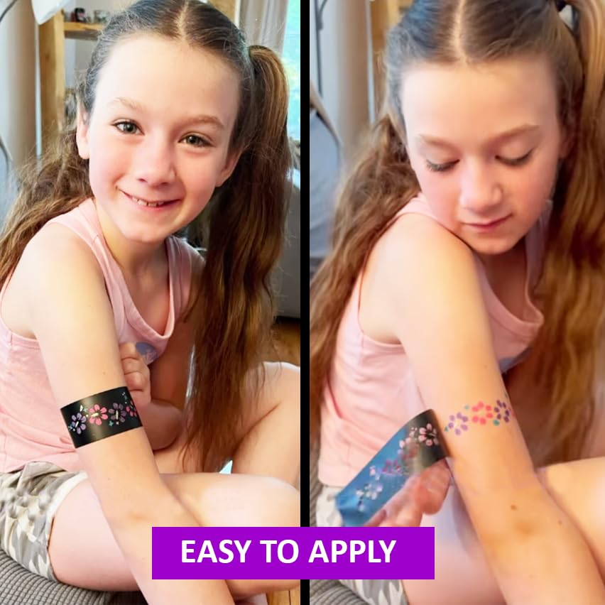 Jim&Gloria Skin Markers Temporary Tattoo Pen 10 Colors with Gold and Silver, Fake Body Paint Tattoos, Christmas Makeup, Face Painting Kit Teen Girl Gifts Trendy Stuff Adults Kids Birthday Gift