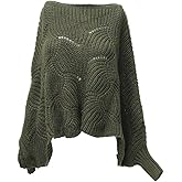 Magic Scarf Sweater Poncho Olive