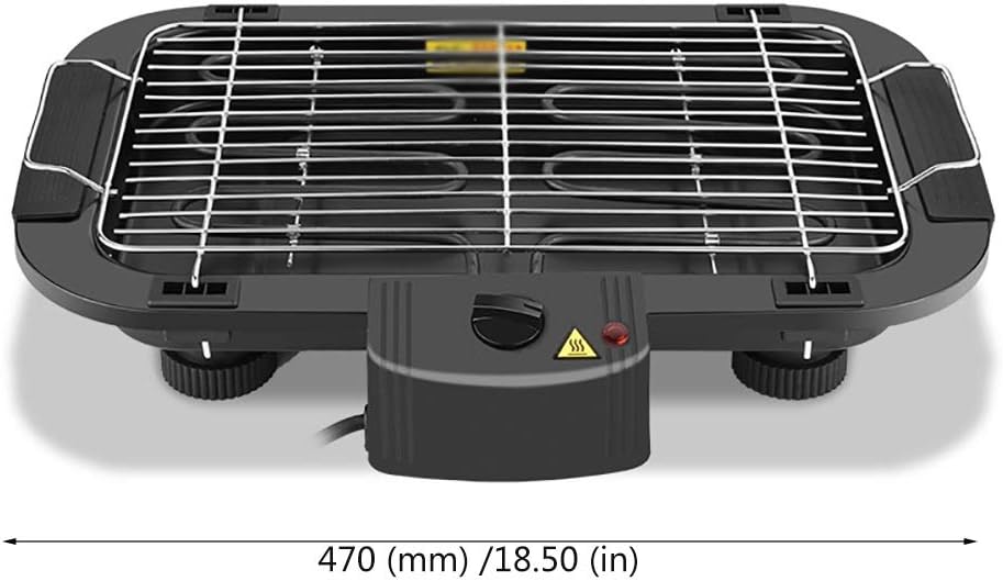review Nologo W-XS1 The Electric BBQ Grill and Hot Pot,Bar Chrome-Plated Grill is Not Rust,Wear-Resistant,Heat-Resistant and Easy to Clean,Suitable for Home Kitchen and Outdoor Barbecue,Convenient