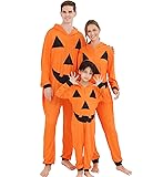 ANGELGGH Matching Halloween Onesie Pajamas for